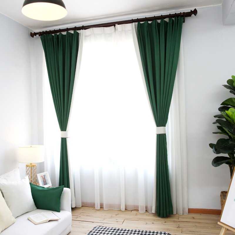 Дизайн комнат: спальня, гостиная, зал со шторами зеленого цвета. Зеленый тон в интерьере на фото. Оформление окон в доме и квартире: занавески, тюль, шторы.