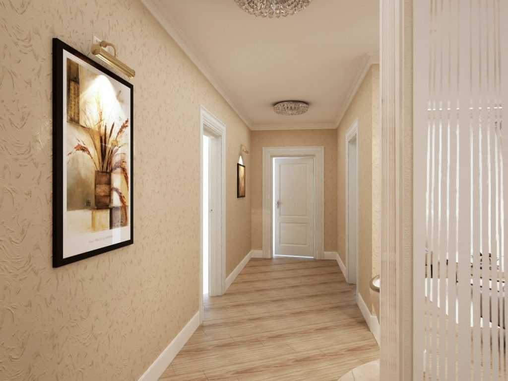 Обои для прихожей, плюсы и минусы - фото примеров