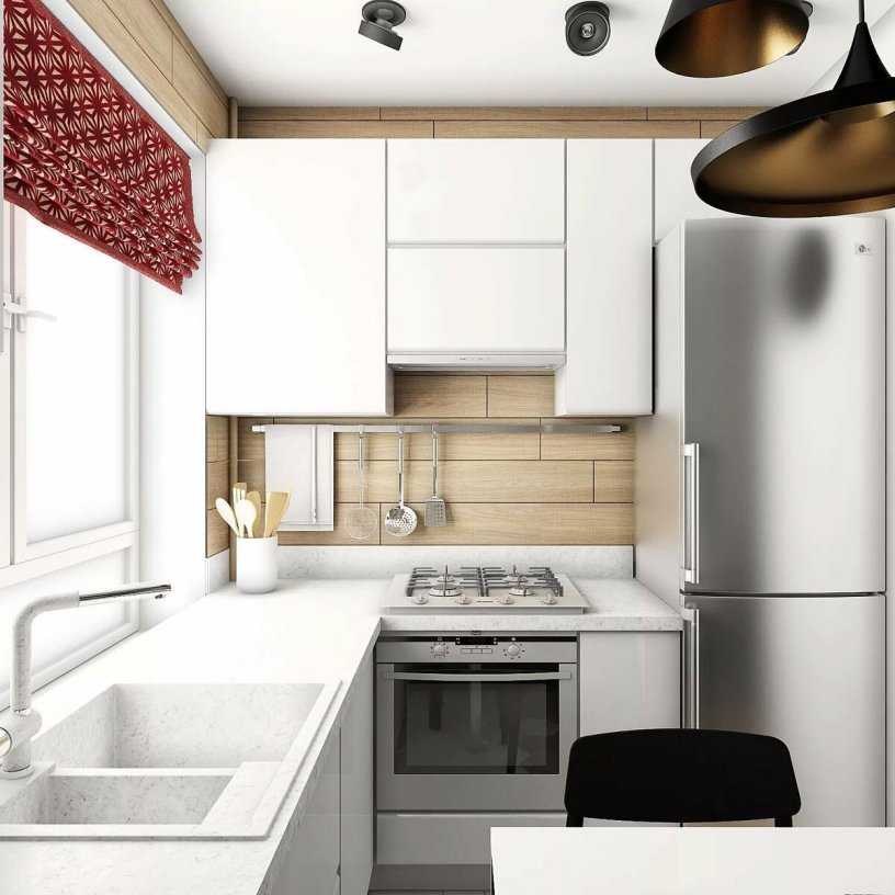 Дизайн малогабаритной кухни в хрущевке + 190 фото