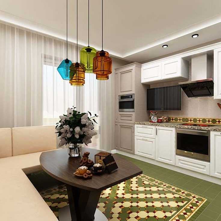 Кухня 20 кв. м. — 84 фото создания дизайна для большой кухни