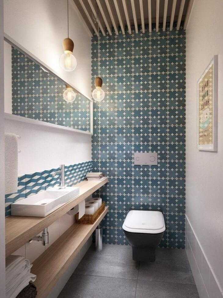 Плитка в маленькую ванную комнату: дизайн, отделка кафелем, красивые .