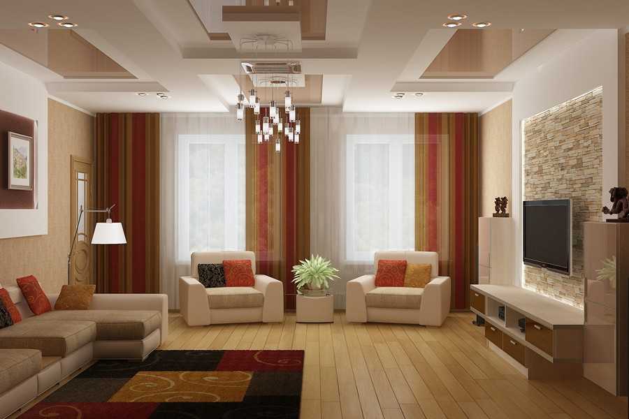 Дизайн гостиной - 55 фото, современные идеи оформления зала 2021