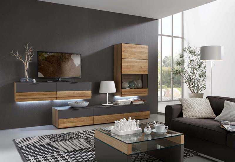 Мебель для гостиной в современном стиле + 115 фото